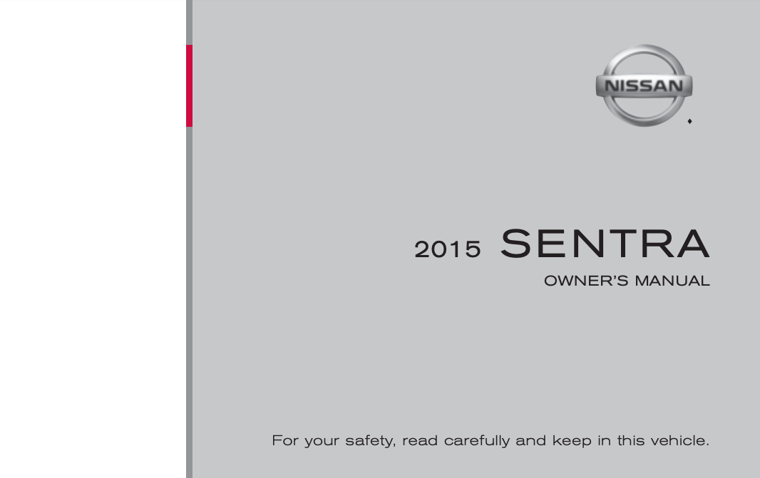 2015 Nissan Sentra Owner’s Manual Image