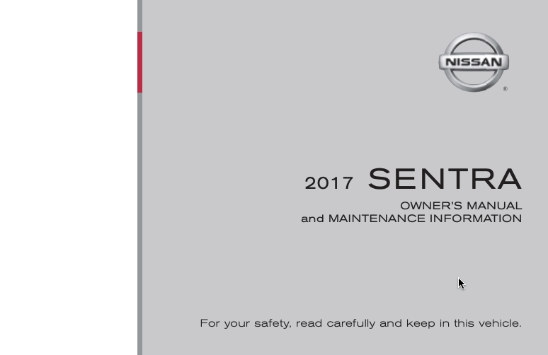 2017 Nissan Sentra Owner’s Manual Image