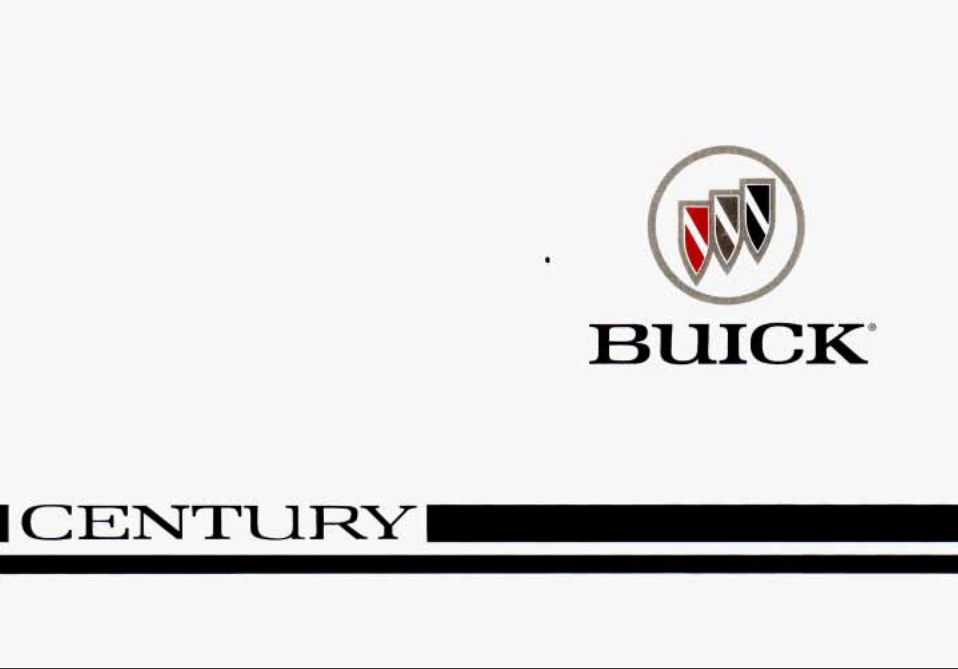 1996 Buick Century Owner’s Manual Image