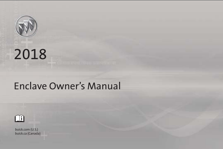 2018 Buick Enclave Owner S Manual Sign Up Download Ownermanual