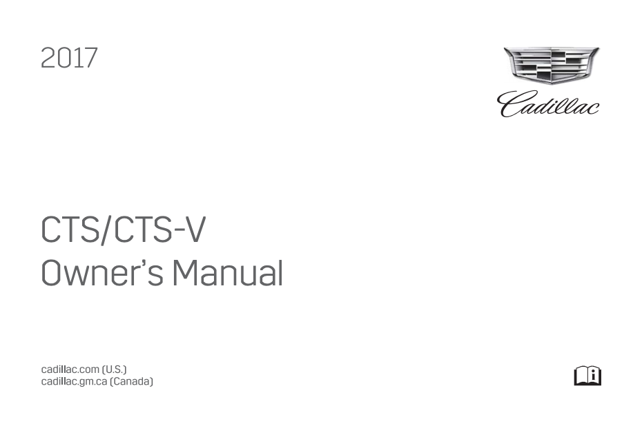 2017 Cadillac CTS/CTS-V Owner’s Manual Image