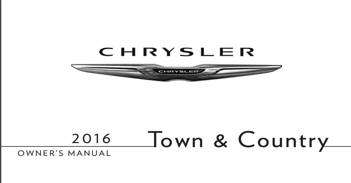 2016 Chrysler Town and Country Image