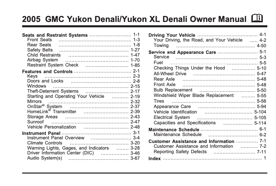 2005 GMC Yukon Denali/Yukon XL Denali Image