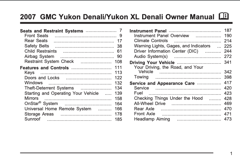 2007 GMC Yukon Denali/Yukon XL Denali Image