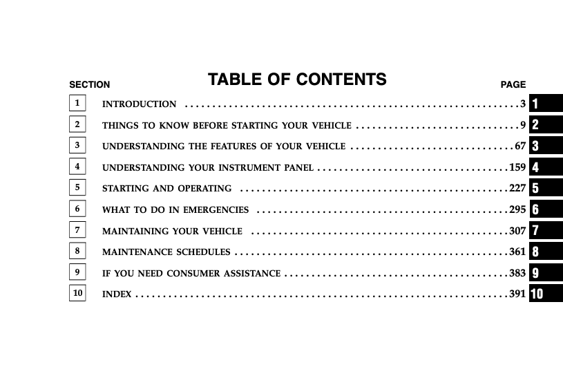 2005 Jeep Grand Cherokee Owner’s Manual Image