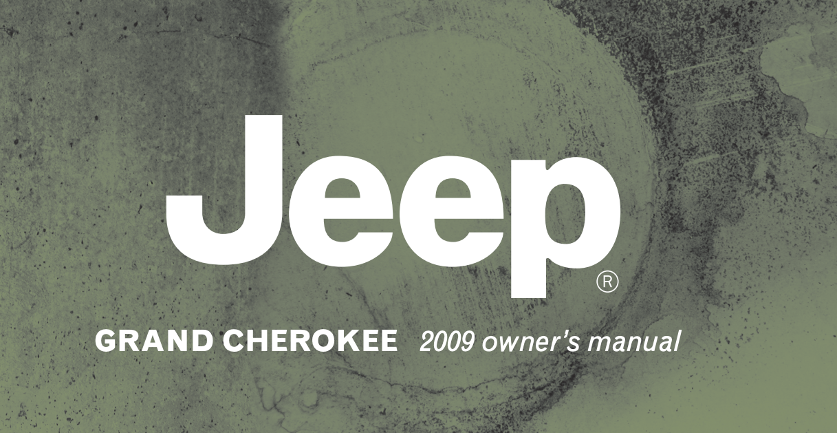 2009 Jeep Grand Cherokee Owner’s Manual Image