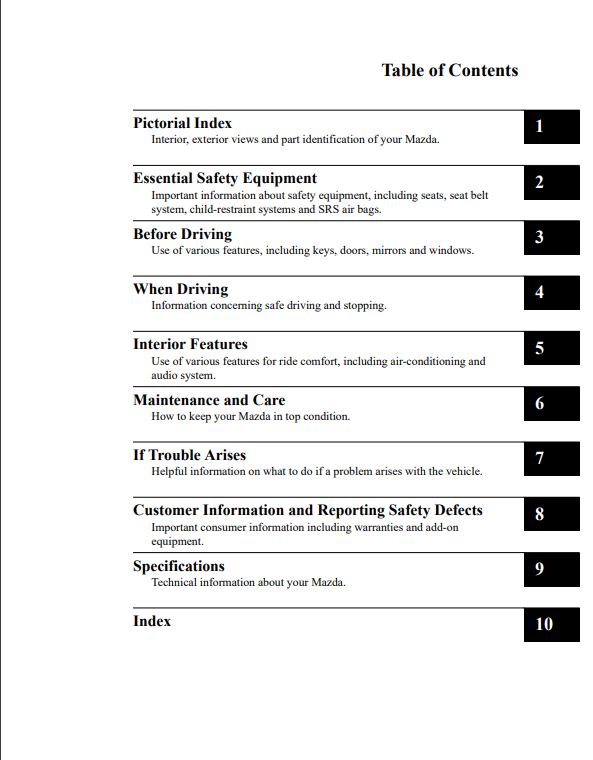 2019 Mazda CX-3 Owner’s Manual Image