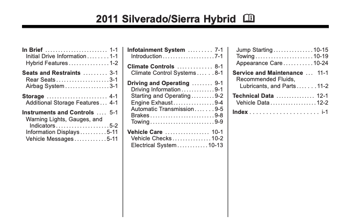 2011 Chevrolet Silverado 1500/ Sierra Hybrid Image