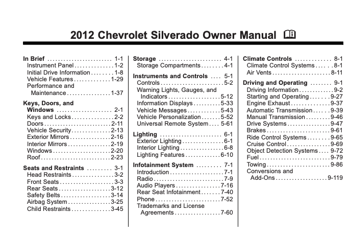 2012 Chevrolet Silverado 1500 Image