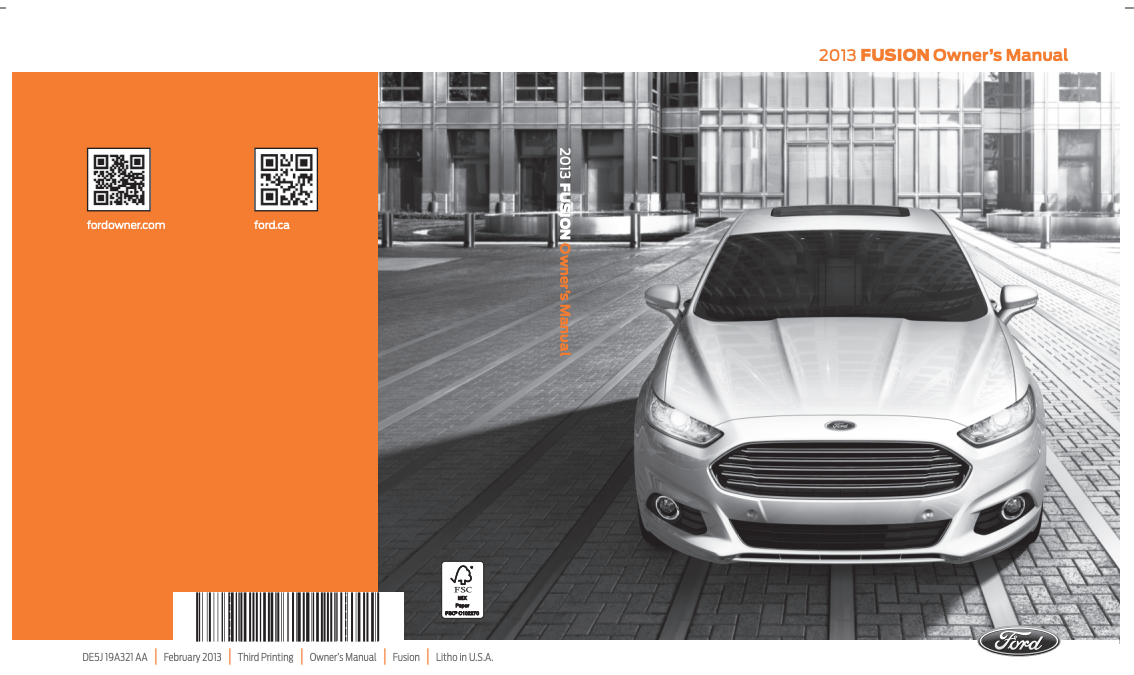 2013 Ford Fusion Image