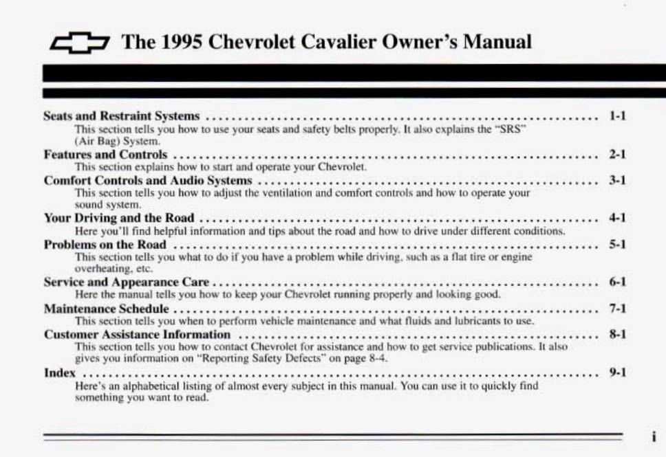 1995 Chevrolet Cavalier Image