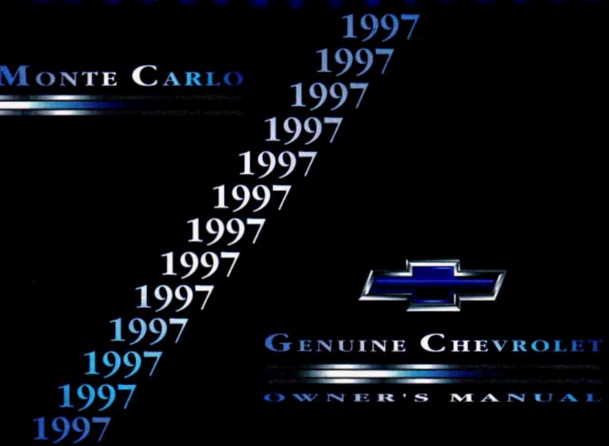 1997 Chevrolet Monte Carlo Owner’s Manual Image