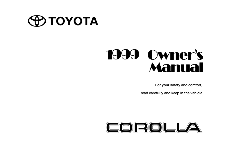 1999 Toyota Corolla Image