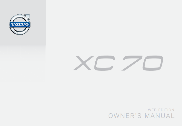 2015.5 Volvo XC70 Owners Manual Image