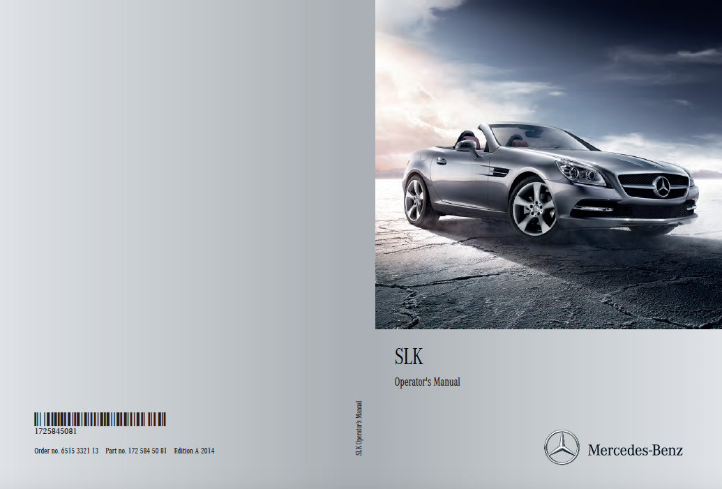 2014 Mercedes Benz SLK Roadster Image