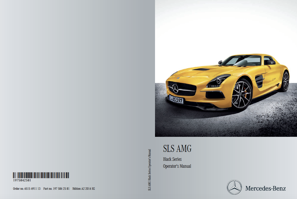 2014 Mercedes Benz SLS Black Edition Image