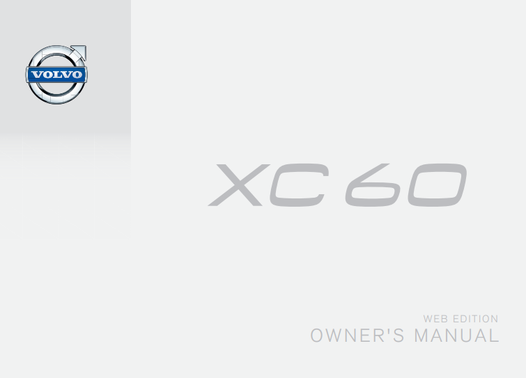 2015.5 Volvo XC60 Owners Manual Image