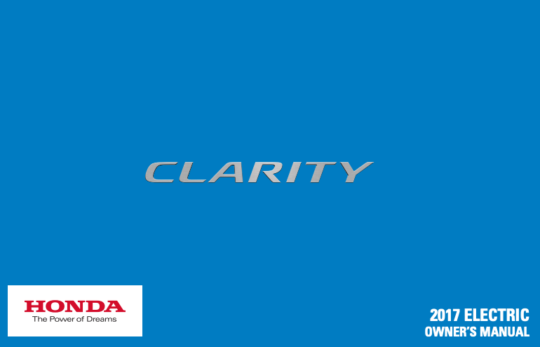 2017 Honda Clarity Electric Image
