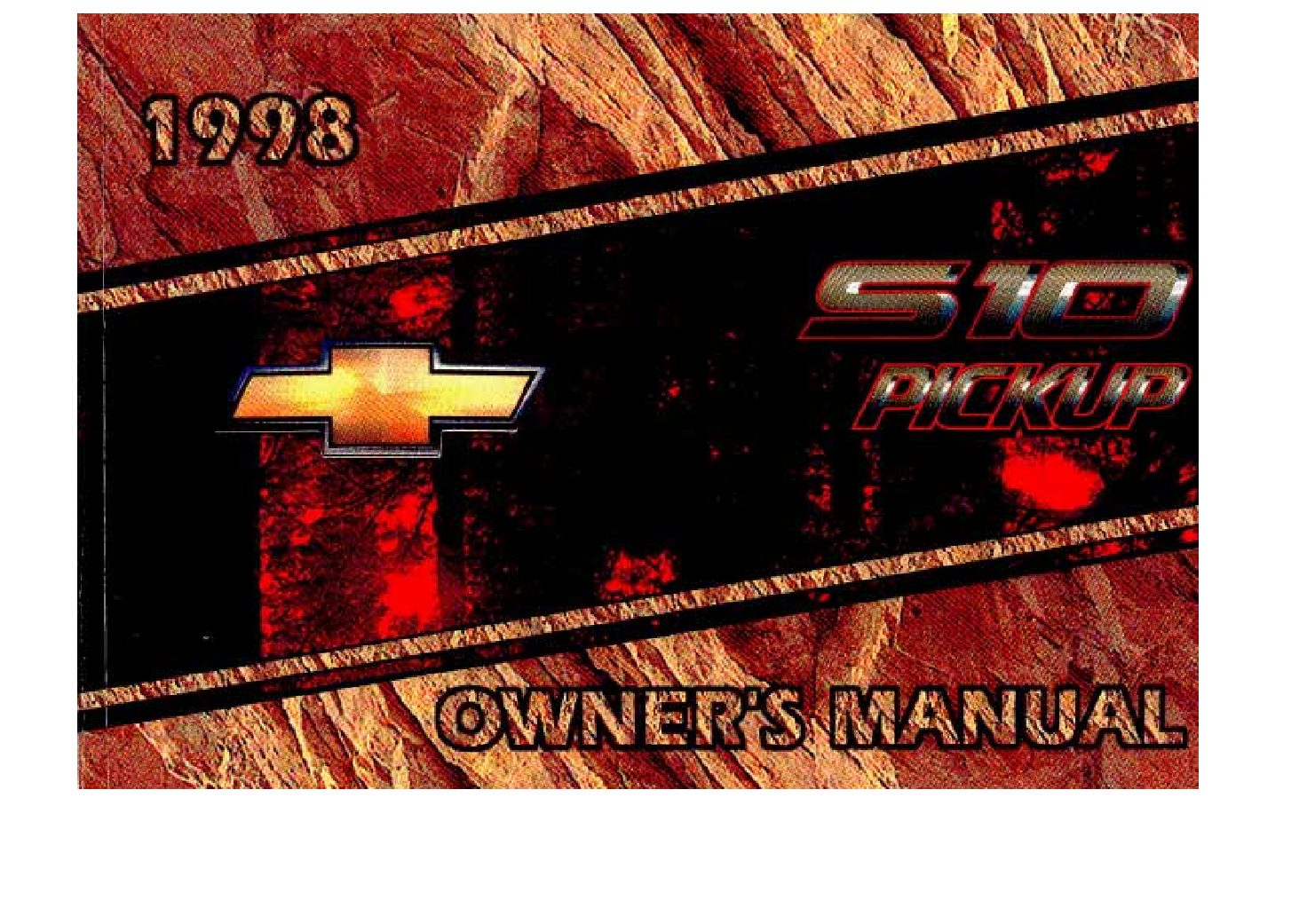 1998 Chevrolet S10 Owner’s Manual Image