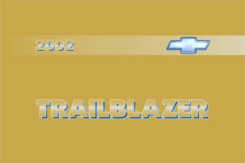 2002 Chevrolet Trailblazer Owner’s Manual Image