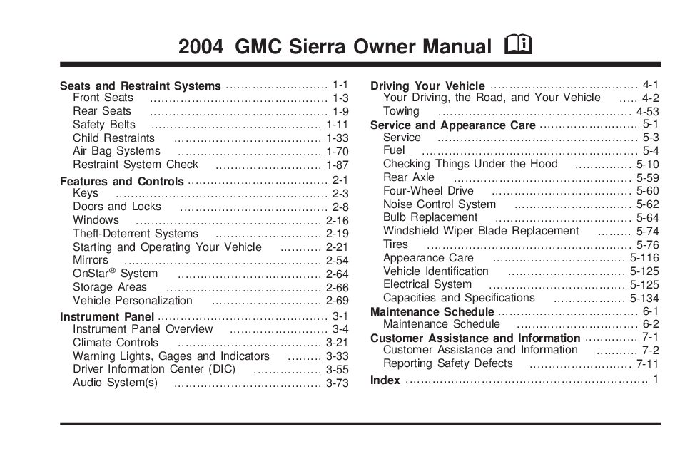 2004 GMC Sierra Image
