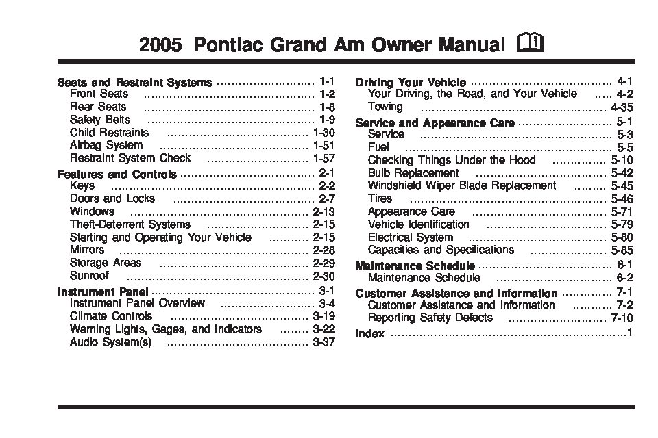 2005 Pontiac Grand-Am Image