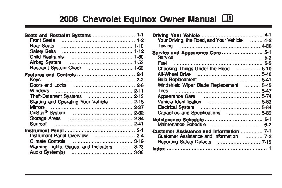 2006 Chevrolet Equinox Image