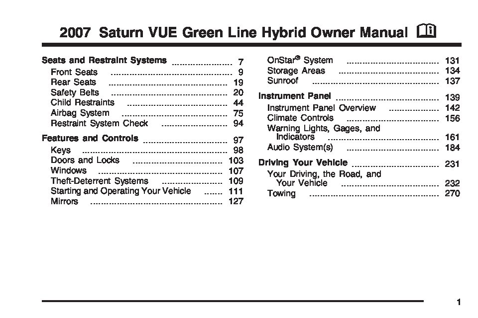 2007 Saturn Vue Hybrid Image