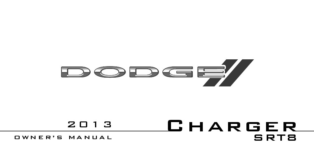 2013 Dodge Charger SRT8 Image