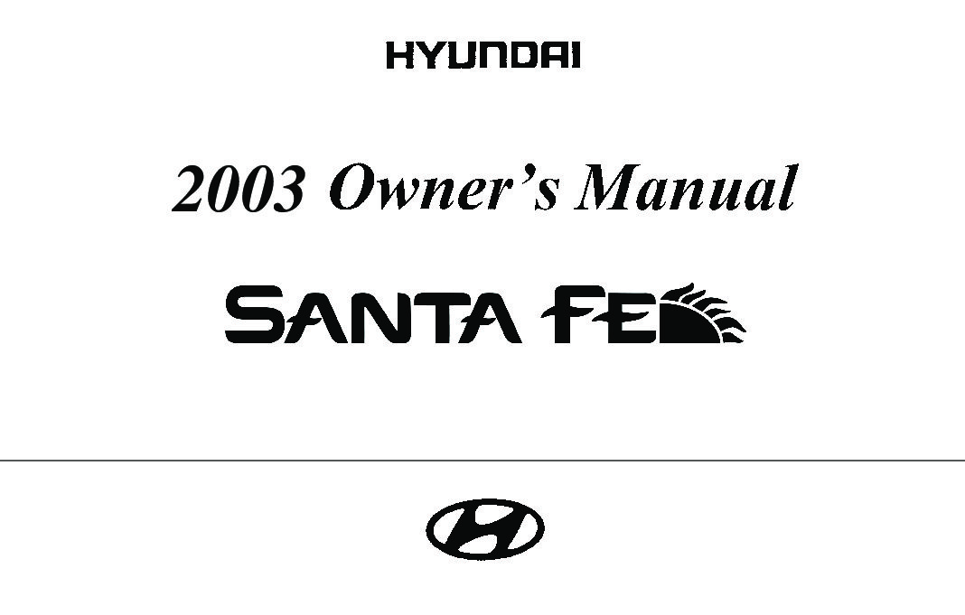 2003 Hyundai Santa-fe Image