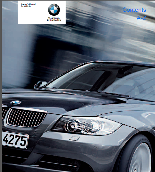 2005 BMW 330i Sedan Owner’s Manual Image