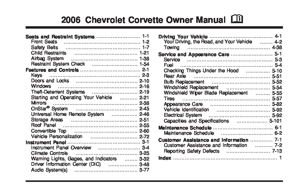 2006 Chevrolet Corvette Image