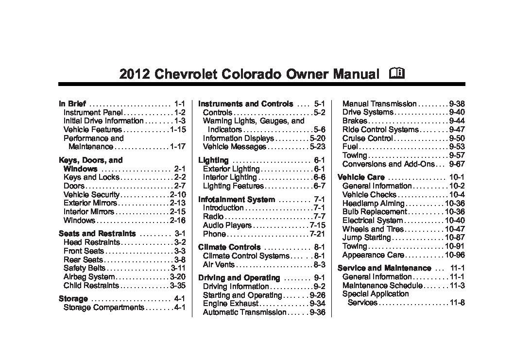 2012 Chevrolet Colorado Image