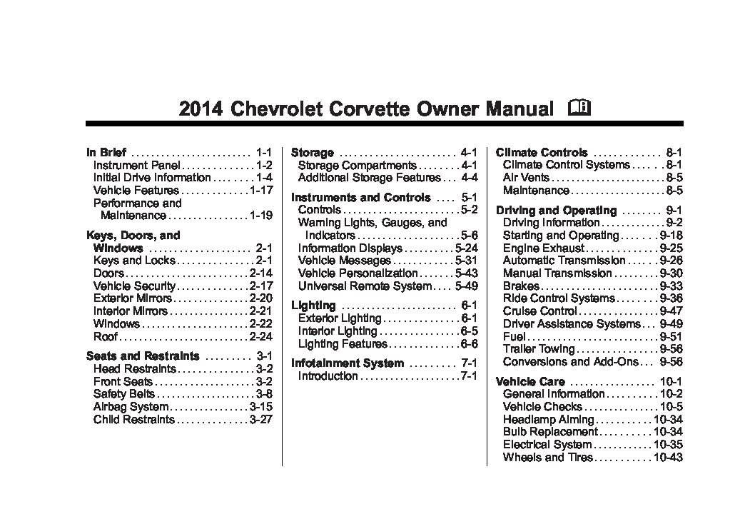 2014 Chevrolet Corvette Image