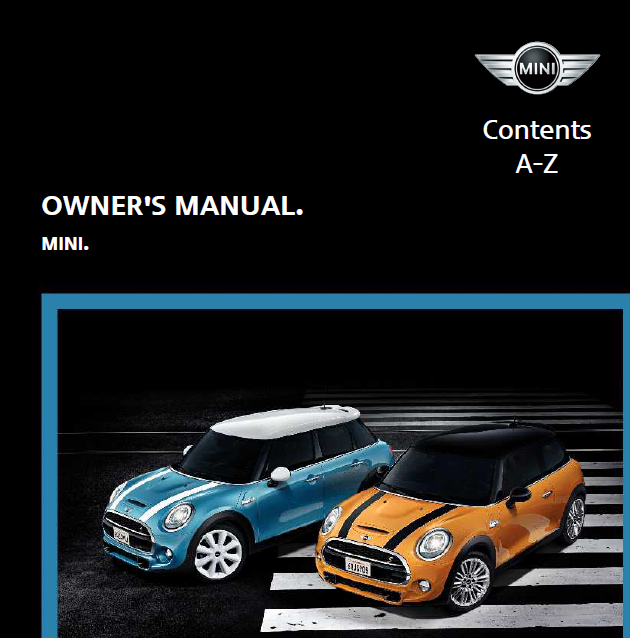 2015 Mini Cooper 5 door Coupe Owner’s Manual Image