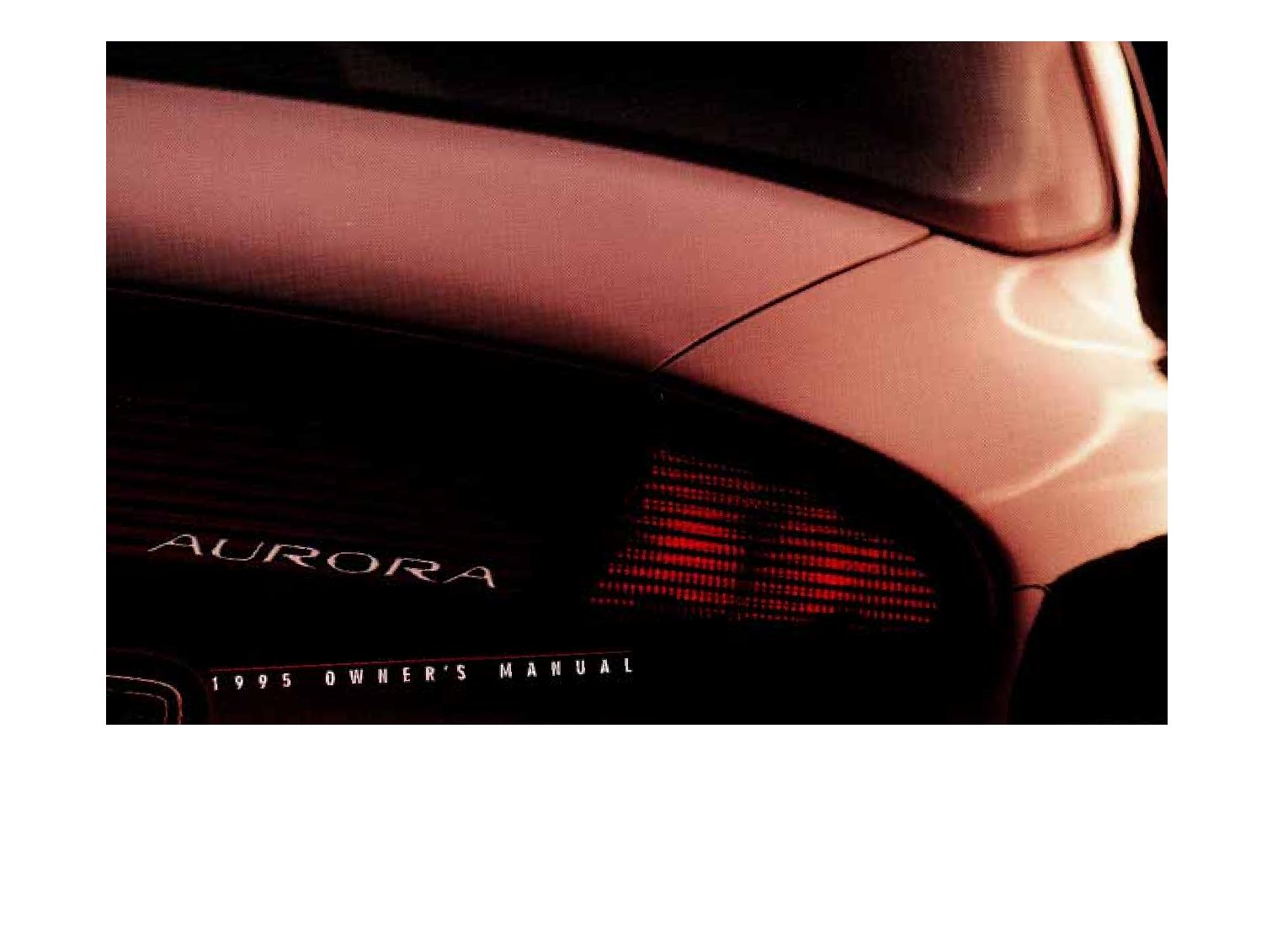 1995 Oldsmobile Aurora Image