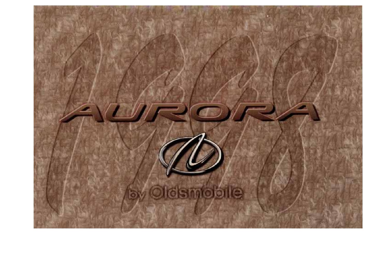 1998 Oldsmobile Aurora Image