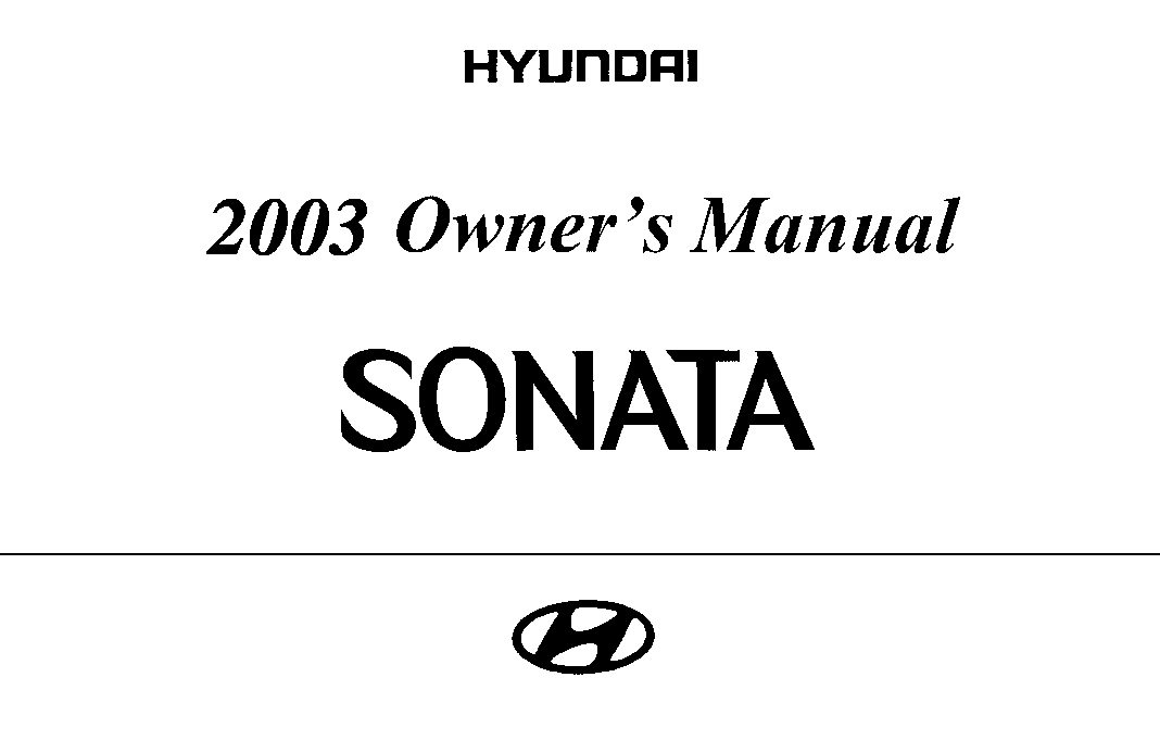2003 Hyundai Sonata Image