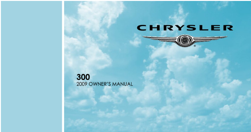2009 Chrysler 300C Owner’s Manual Image