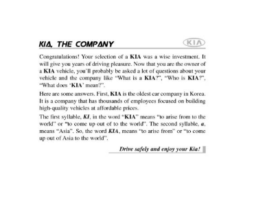 2010 KIA Soul Owners Manual Image