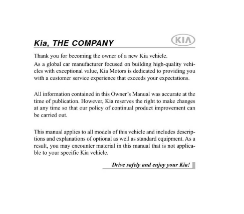 2016 KIA Soul Owners Manual Image