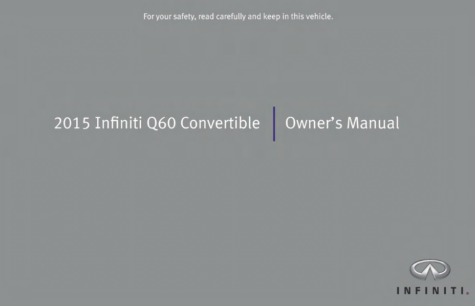 2015 Infiniti Q60 Convertible Image