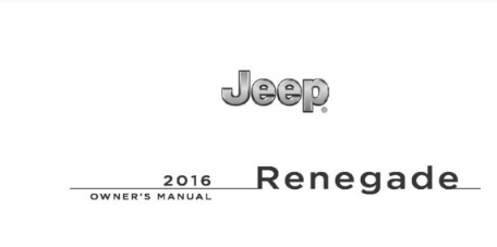 2016 Jeep Renegade Image