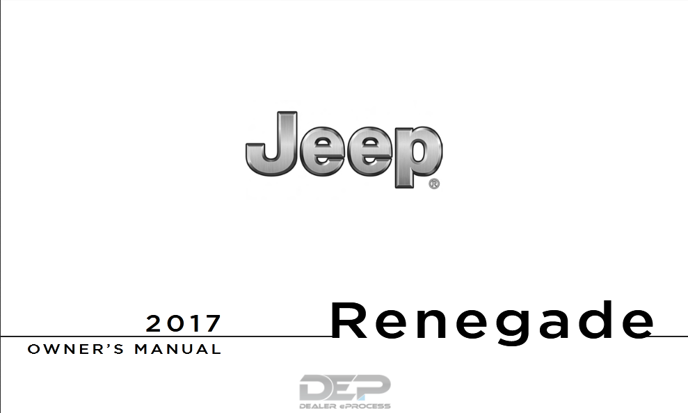 2017 Jeep Renegade Owners Manual Image