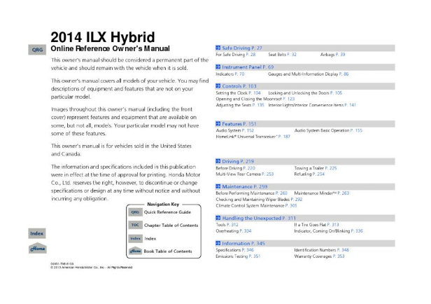 Download 2014 Acura ILX Hybrid Image