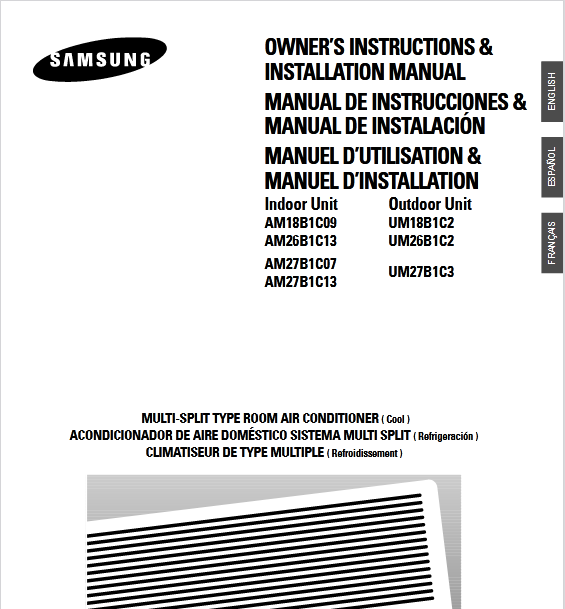 Samsung AM18B1C09 Air Conditioner Image