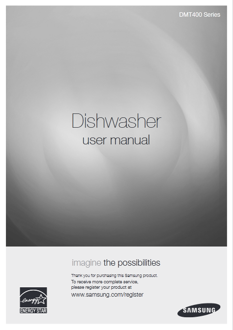 Samsung DMT400RHW Dishwasher Image