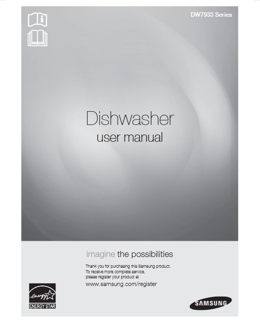 Samsung DW7933LRABB Dishwasher Image