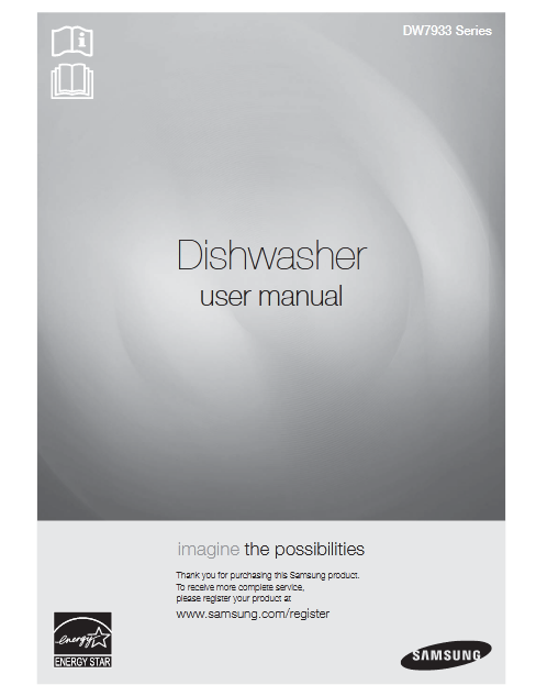 Samsung DW7933LRABBAA Dishwasher Image