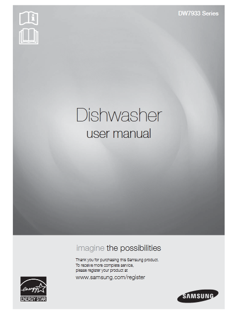 Samsung DW7933LRAWW Dishwasher Image